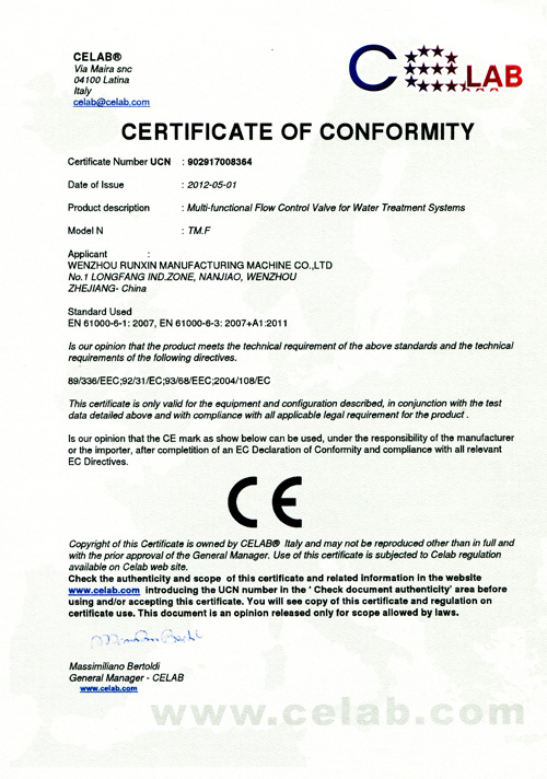 EU CE Certification